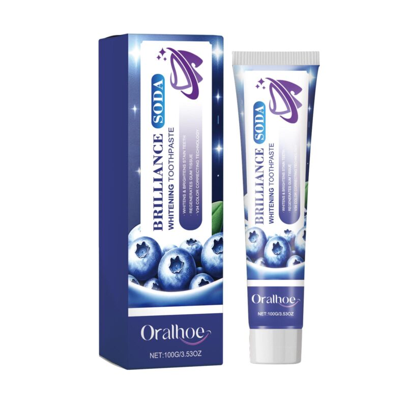 Whitening Toothpaste - Gum Care, Yellow Stain/Tartar Removal & Fresh Breath, Daily Use