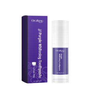 Oralhoe Purple Whitening Toothpaste - Tartar Removal & Teeth Whitening