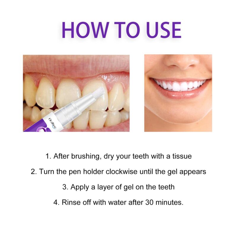 Gum Treatment Essence - Oral Cleaning, Teeth Whitening & Gum Beautification, Dental Pen - Image 6