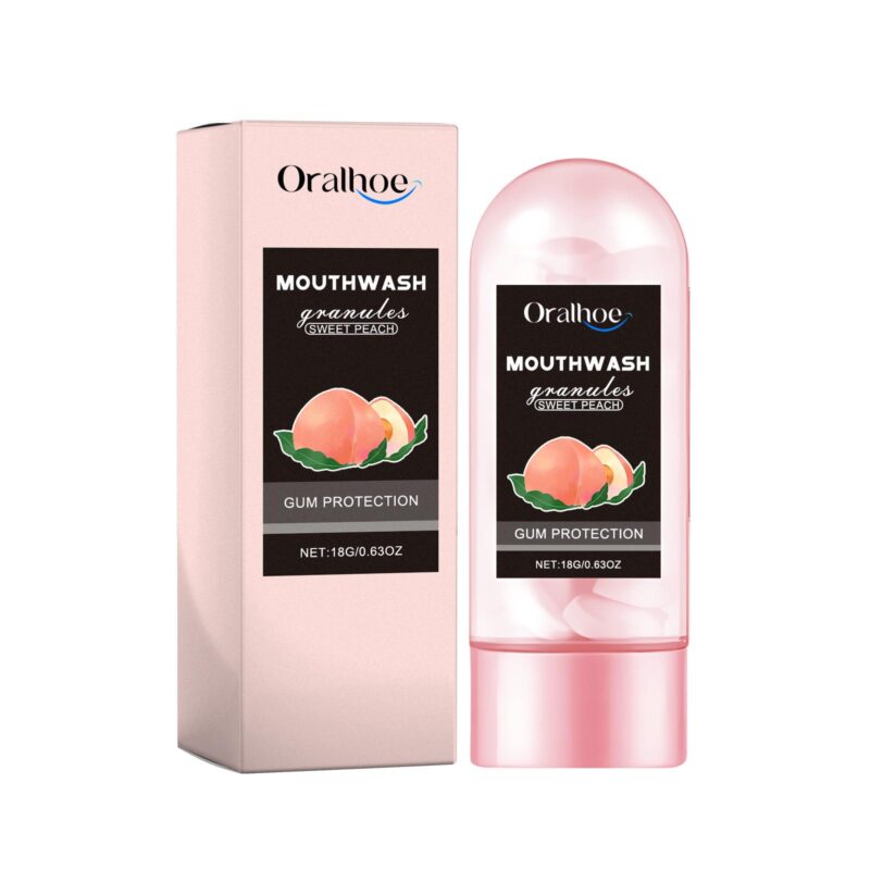 Oralhoe Mouthwash Granules for Fresh Breath, Gum Care & Portable Oral Cleaning