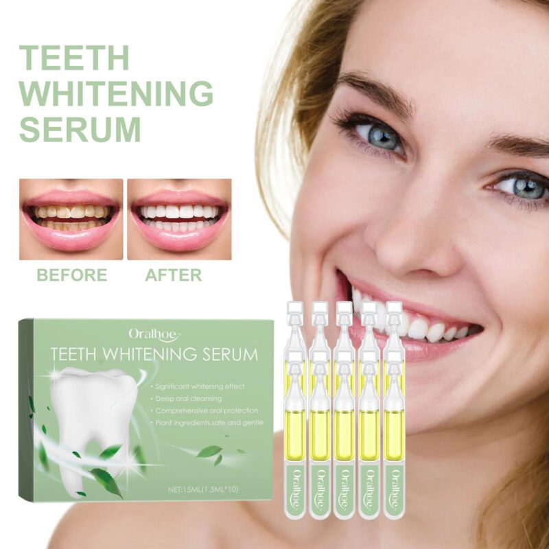 Teeth Whitening Serum - Yellow Stain Removal, Gum Cleaning & Deep Care, Dental Serum - Image 2