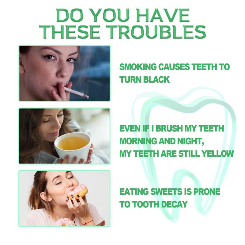 Teeth Whitening Serum - Yellow Stain Removal, Gum Cleaning & Deep Care, Dental Serum - Image 5