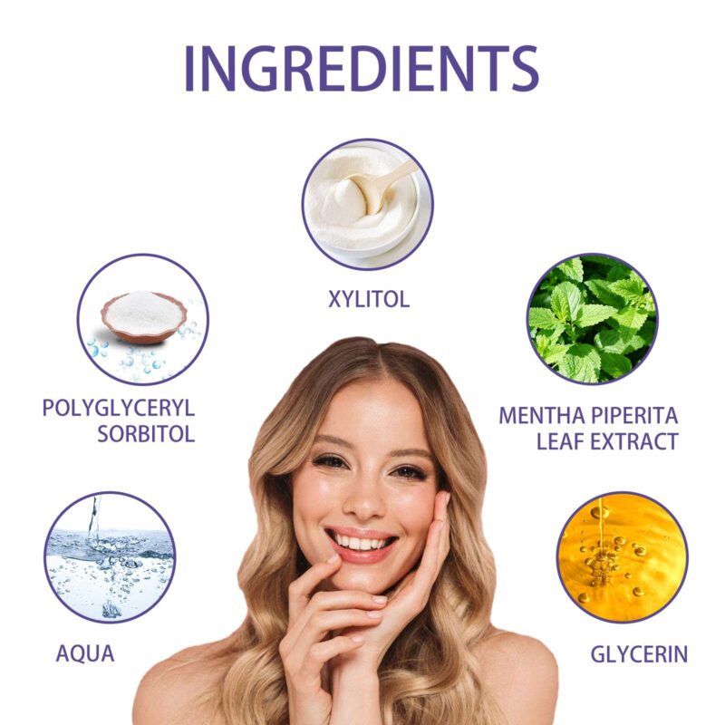 Oralhoe Purple Teeth Whitening Serum - Stain Removal & Fresh Breath - Image 5