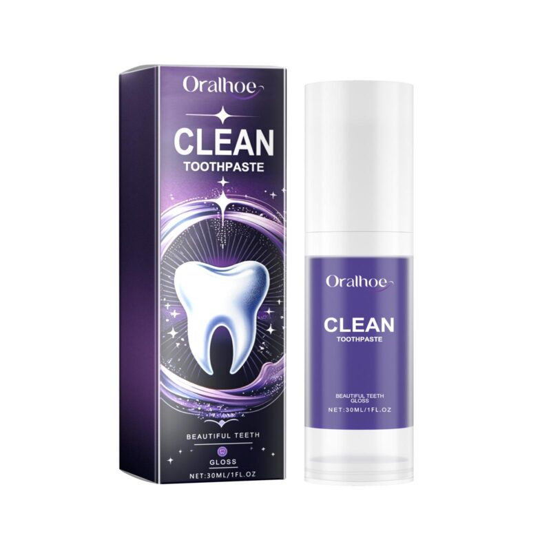 Oralhoe Clean Toothpaste - Whitening, Yellow Stain Removal & Fresh Breath