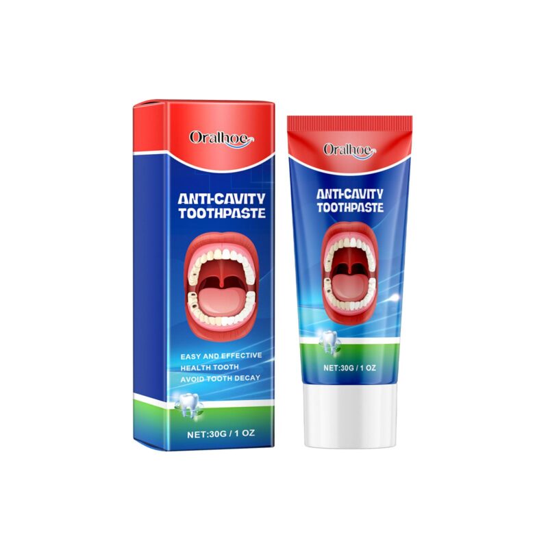 Anti-Cavity Toothpaste - Gingival Reinforcement, Caries Prevention & Fresh Breath, Dental Care