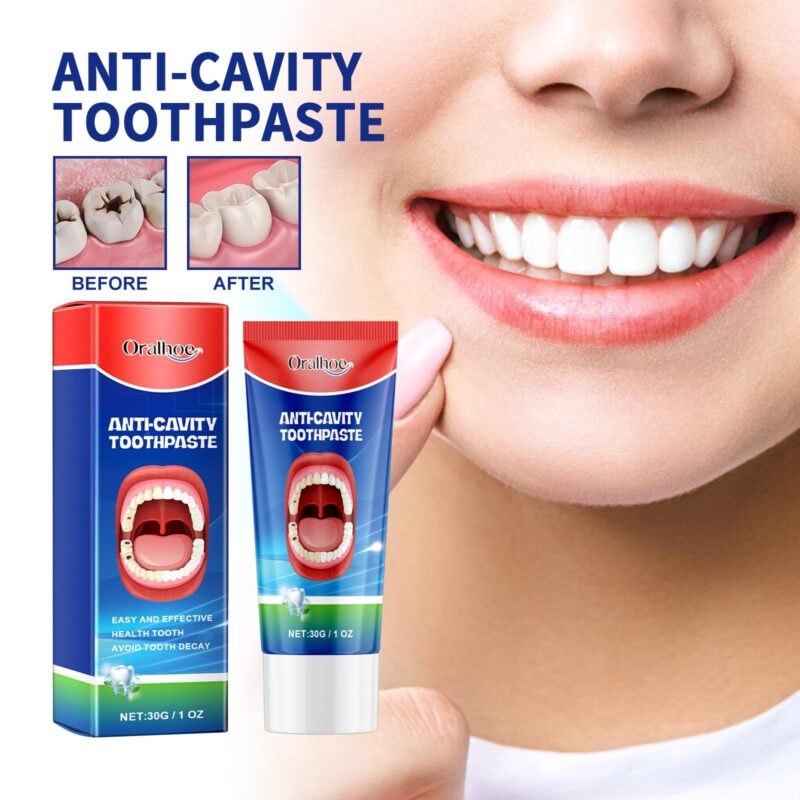 Anti-Cavity Toothpaste - Gingival Reinforcement, Caries Prevention & Fresh Breath, Dental Care - Image 2