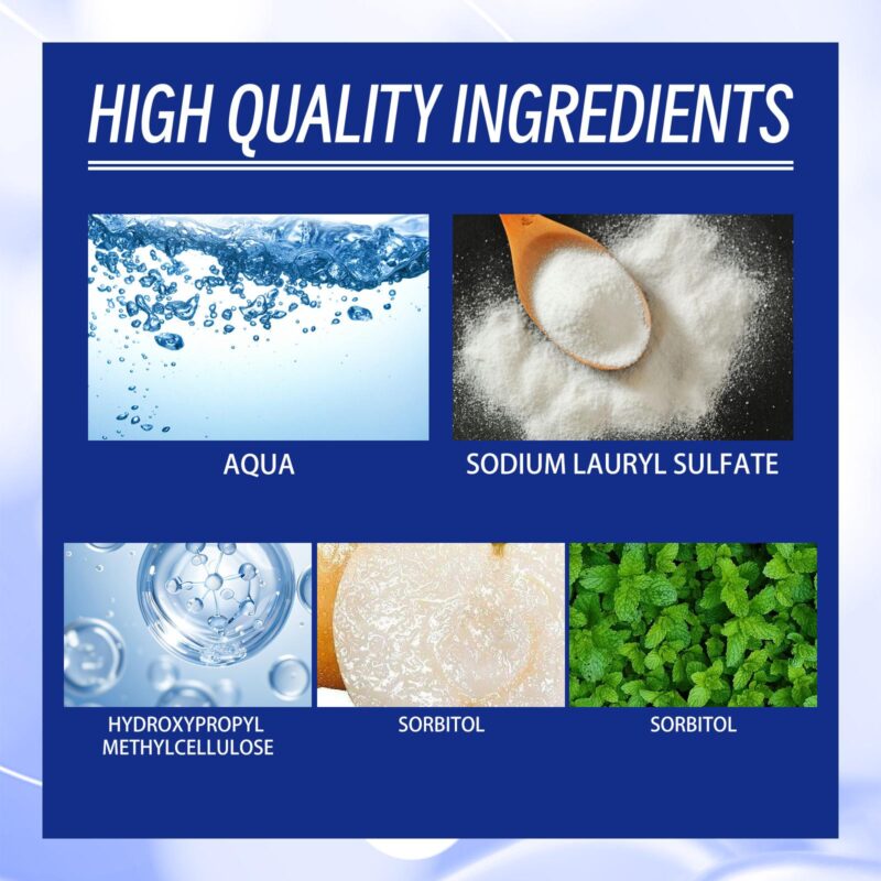 Anti-Cavity Toothpaste - Gingival Reinforcement, Caries Prevention & Fresh Breath, Dental Care - Image 5