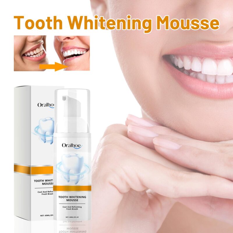Teeth Whitening Mousse - Teeth Cleaning, Gum Care & Fresh Breath, Oral Whitening Solution - Image 2