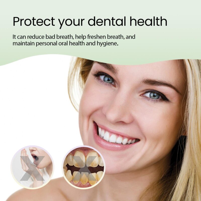 Baking Soda Toothpaste - Tartar/Stain Removal, Fresh Breath & White Beauty, Toothpaste - Image 3