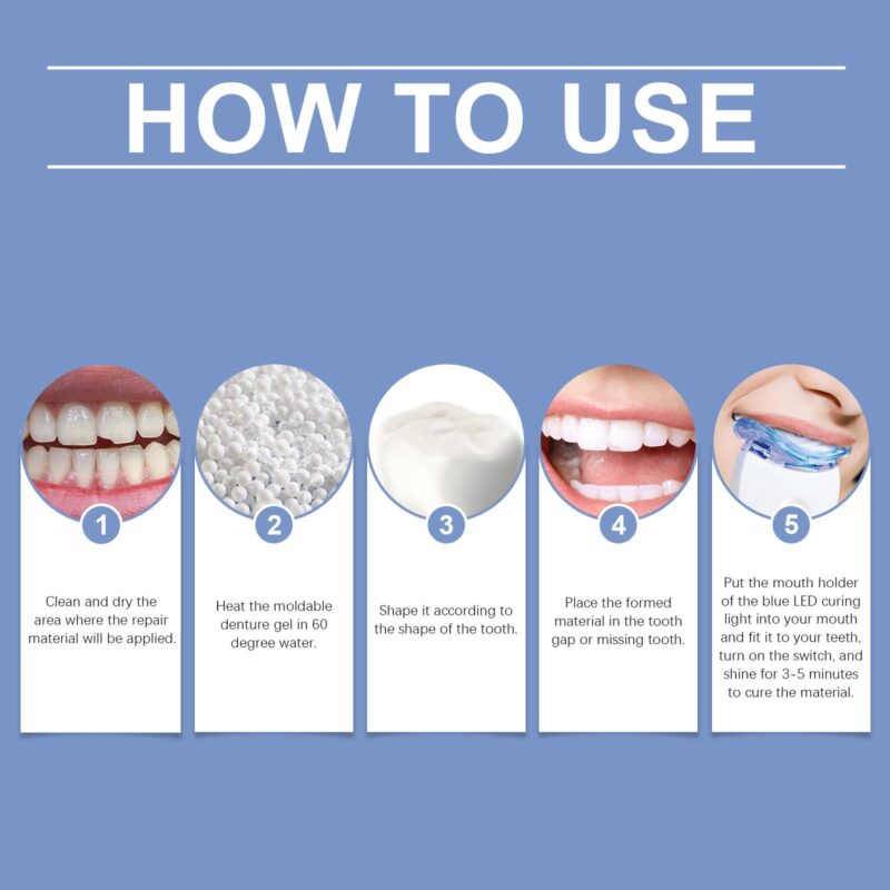 Dental Care Beauty Kit - Smile Enhancement, Gentle Comfort & Teeth Shine, Oral Care Set - Image 6