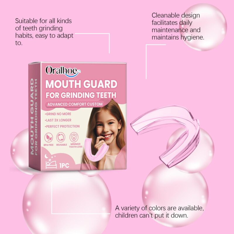 Children's Night Mouthguard - Anti-Bite Protection, Teeth Care & Sleep Support, Kids Dental Guard - Image 4