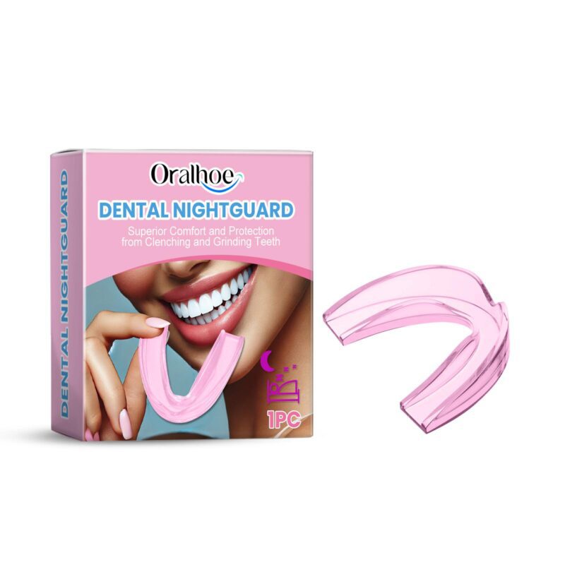 Pink Night Mouth Guard - Anti-Snoring, Bite Protection & Teeth Guard, Molar Mouthguard