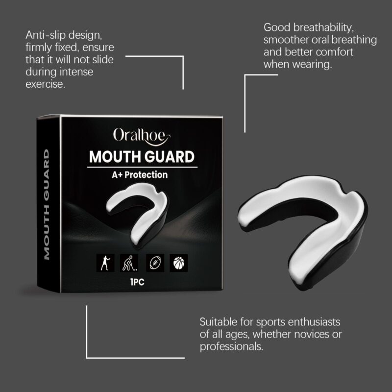 Sports Tooth Protector - Gum Protection, Taekwondo/Sanda Care & Daily Exercise, Mouth Guard - Image 3