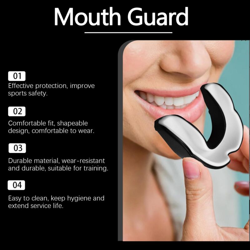 Sports Tooth Protector - Gum Protection, Taekwondo/Sanda Care & Daily Exercise, Mouth Guard - Image 4