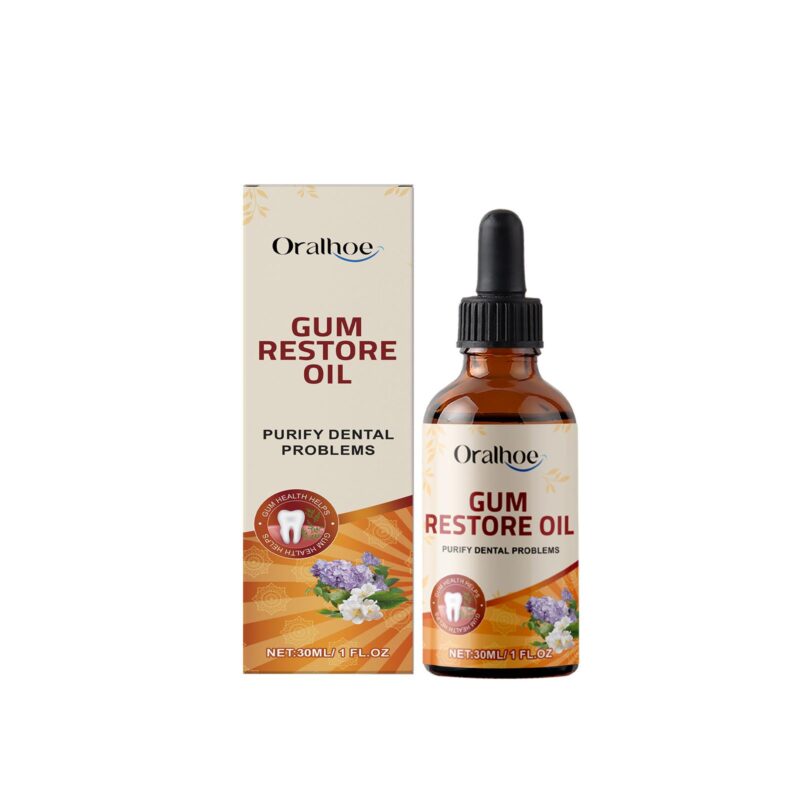 Herbal Gum Repair Solution - Tartar/Stain Removal, Discomfort Relief & Teeth Care, Repair Formula