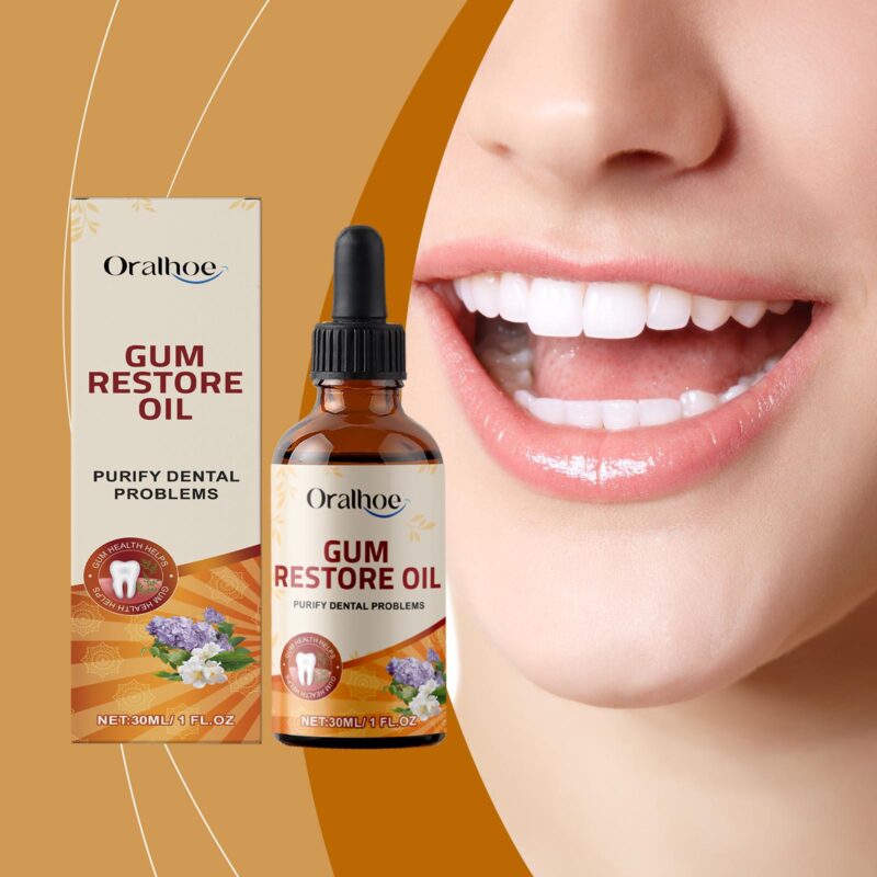 Herbal Gum Repair Solution - Tartar/Stain Removal, Discomfort Relief & Teeth Care, Repair Formula - Image 2
