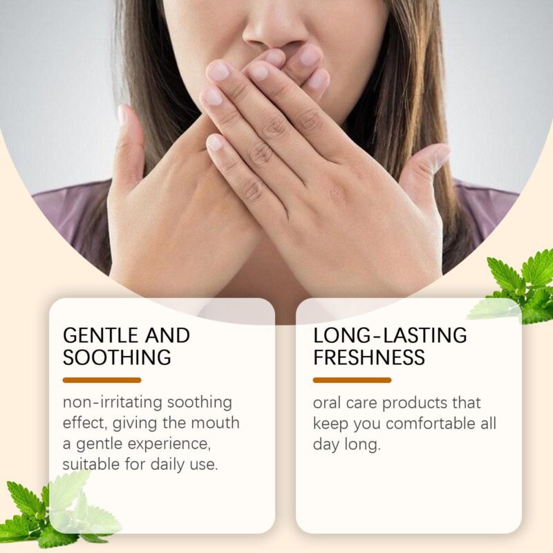 Herbal Gum Repair Solution - Tartar/Stain Removal, Discomfort Relief & Teeth Care, Repair Formula - Image 4