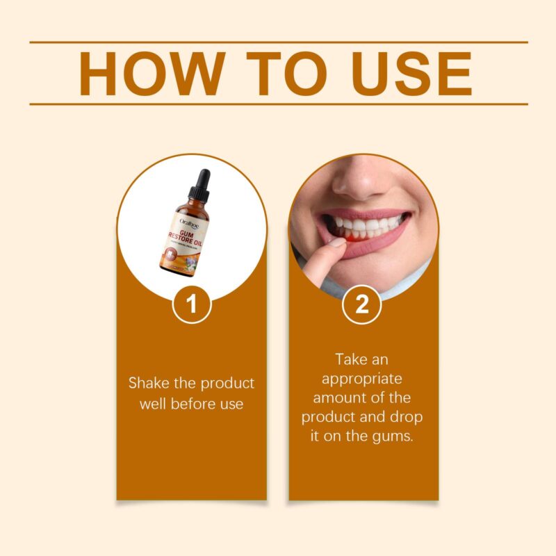 Herbal Gum Repair Solution - Tartar/Stain Removal, Discomfort Relief & Teeth Care, Repair Formula - Image 6