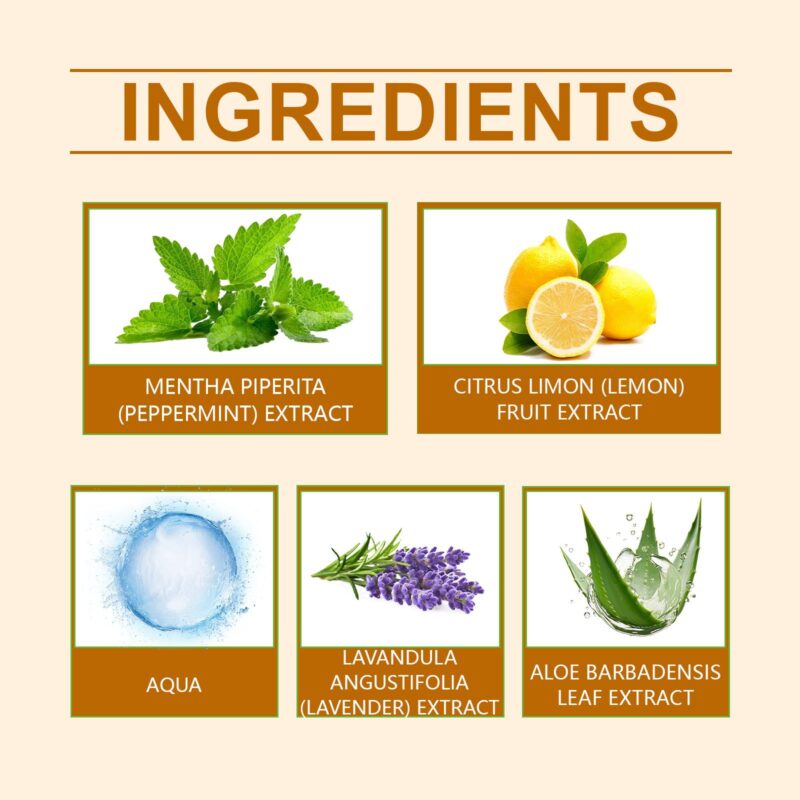 Herbal Mouthwash - Natural Ingredients, Daily Odor Control & Gentle Teeth Cleaning, Oral Care - Image 5