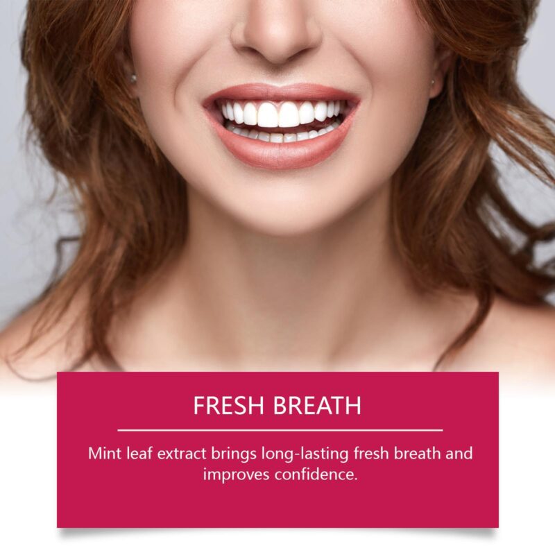Baking Soda Toothpaste - Mint Fresh Cleaning, Smile Brightening & Teeth Whitening, Dental Care - Image 3