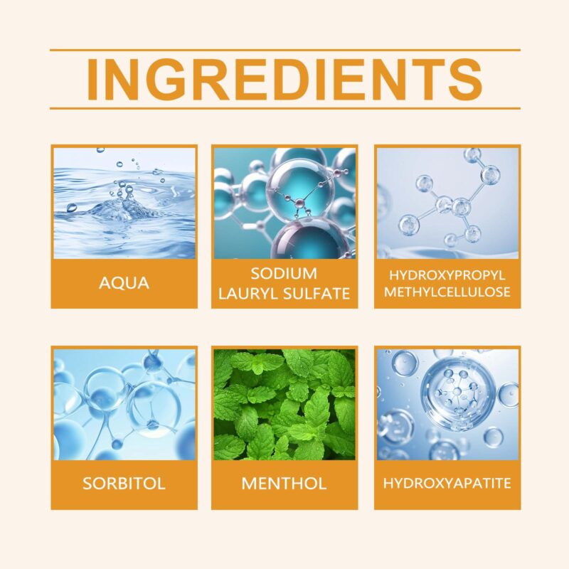 Oral Care Toothpaste - Stain Removal, Oral Health & Gum Care, Environment-Friendly Formula - Image 5