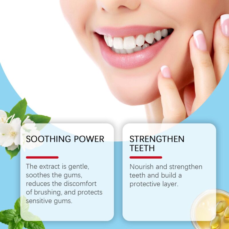 Cleaning Toothpaste - Mint Fresh, Stain/Odor Removal & Gentle Teeth Care, Daily Toothpaste - Image 3