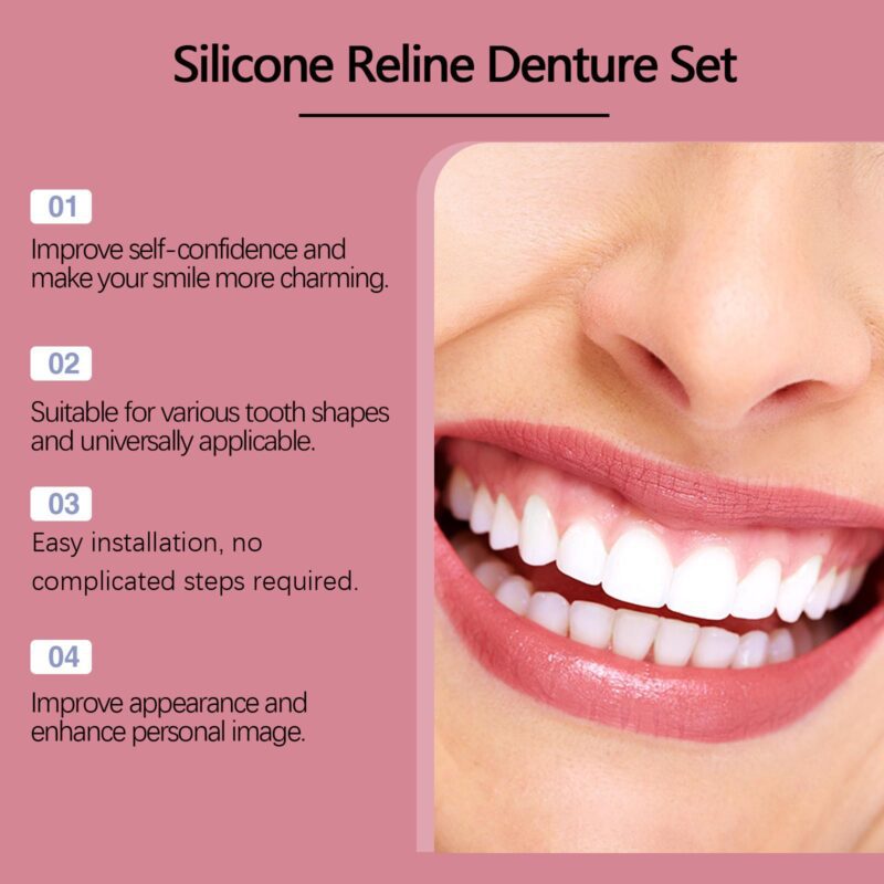 Denture Modification Set - Smile Appearance Enhancement, Comfort Fit & Dental Modification Kit - Image 4