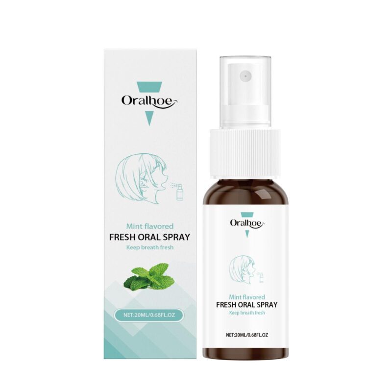 Mouth Freshening Spray - Bad Breath Deodorizer, Oral Health & Fresh Breath, Daily Care