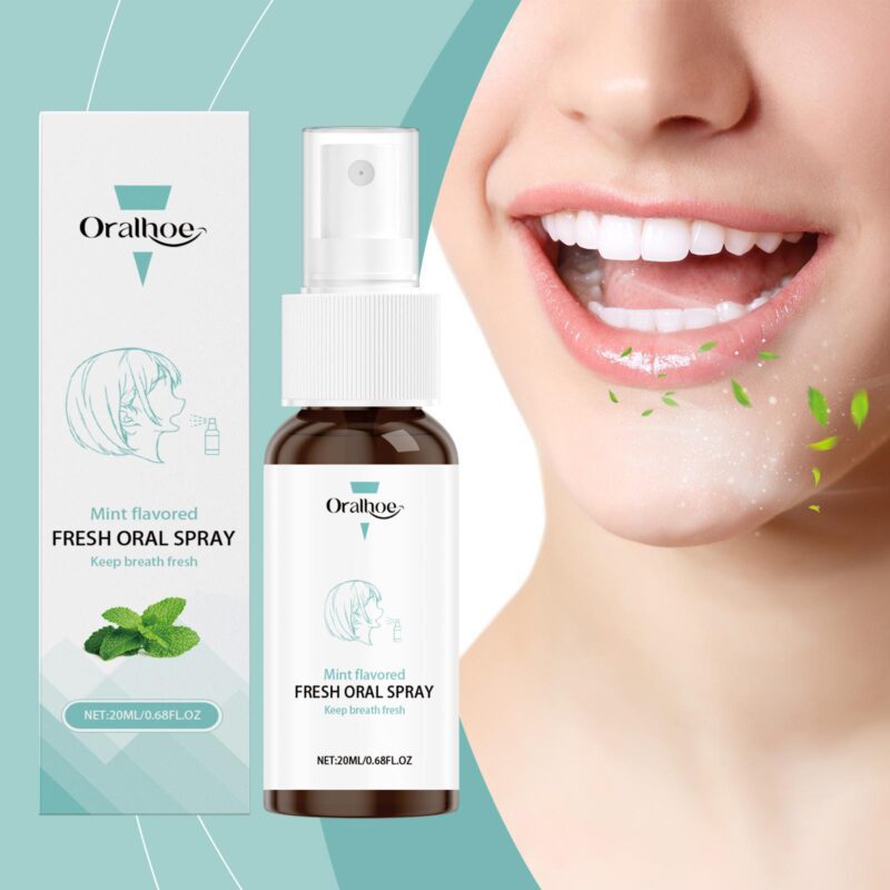 Mouth Freshening Spray - Bad Breath Deodorizer, Oral Health & Fresh Breath, Daily Care - Image 2