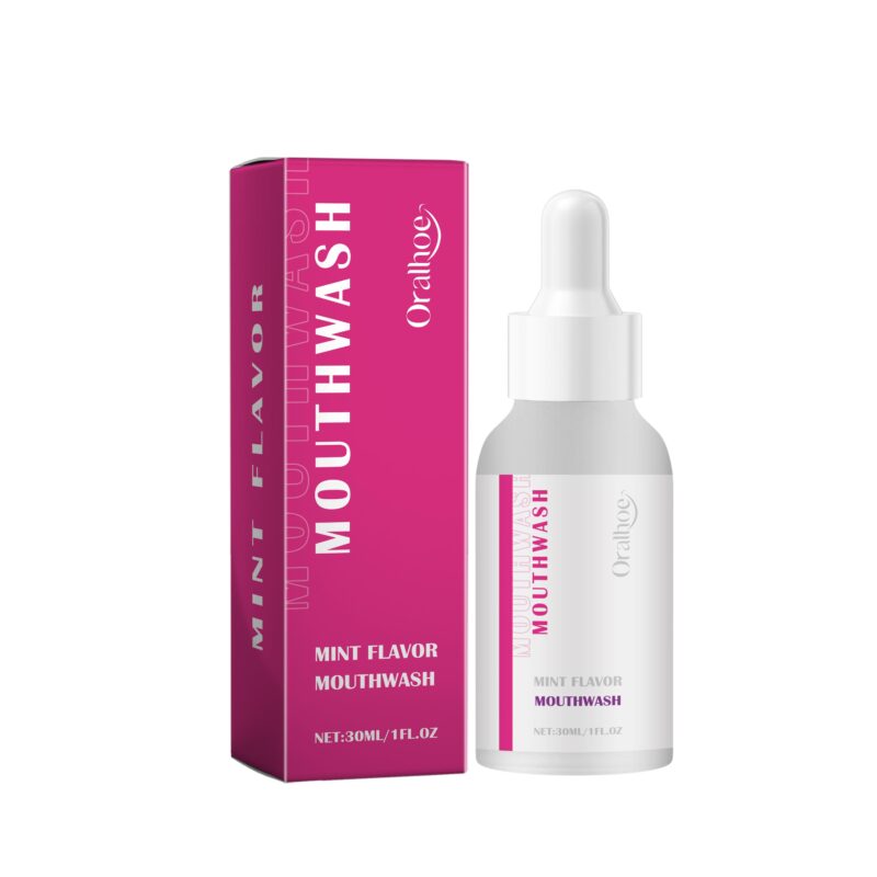 Daily Mild Mouthwash - Fresh Mint, Odor Control & Teeth Cleaning, Oral Care Solution