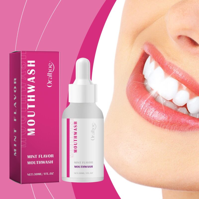 Daily Mild Mouthwash - Fresh Mint, Odor Control & Teeth Cleaning, Oral Care Solution - Image 2