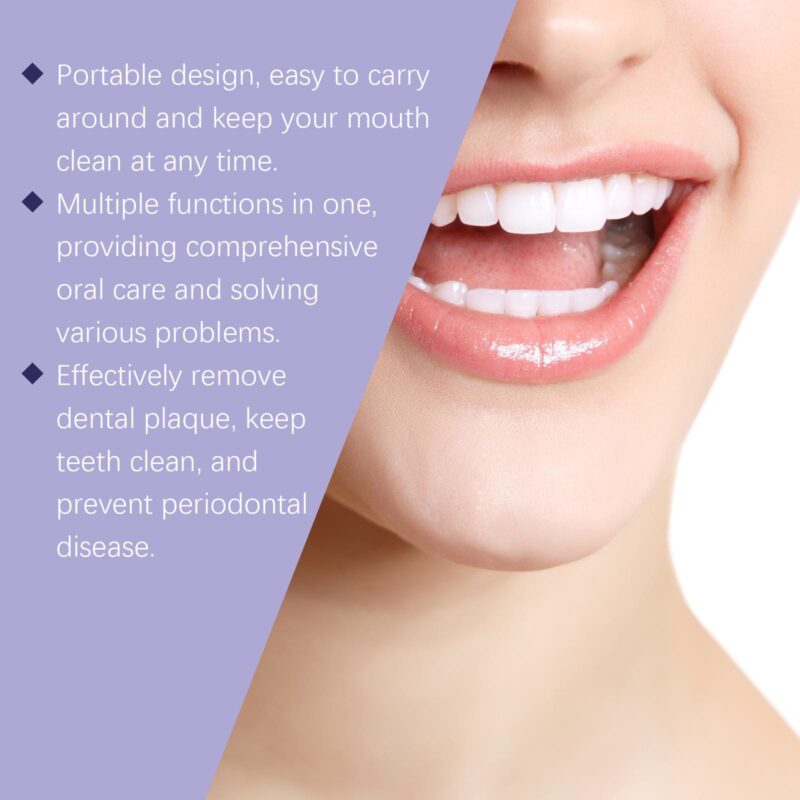 Purple Mouthwash - Stain Removal, Gentle Ingredients & Fresh Breath, Dental Care Essential - Image 4
