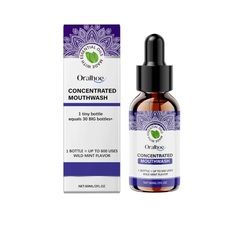 Mint Dental Mouthwash - Teeth Cleaning, Fresh Breath & Gentle Care, Daily Oral Hygiene