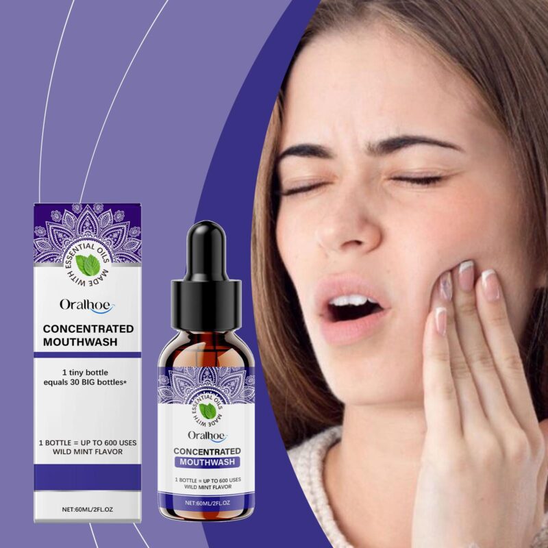 Mint Dental Mouthwash - Teeth Cleaning, Fresh Breath & Gentle Care, Daily Oral Hygiene - Image 2