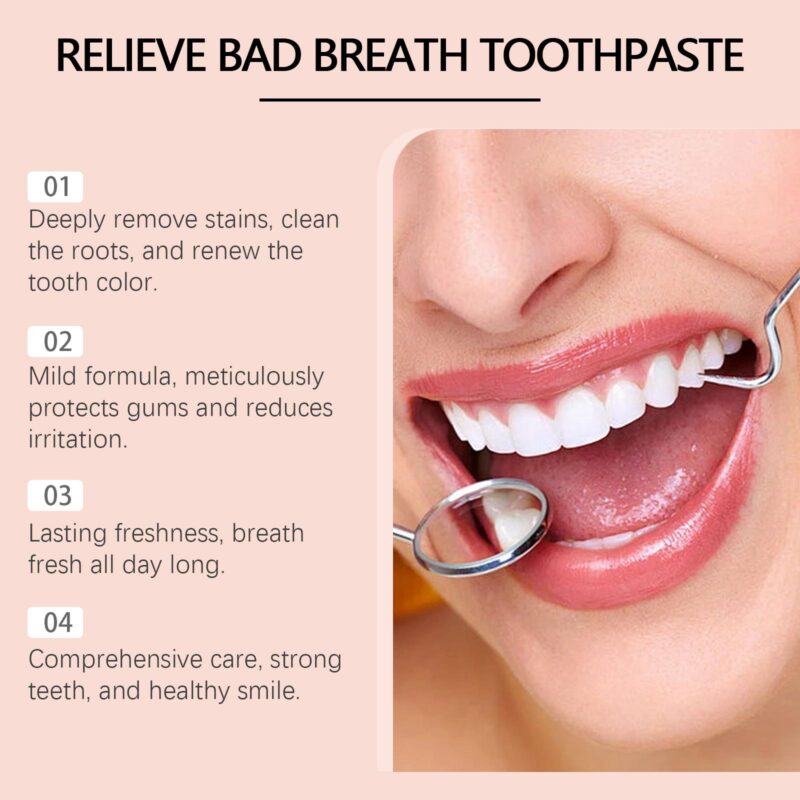 Clean Toothpaste - Gentle Mint Cleaning, Teeth Brightening & Fresh Breath, Daily Oral Care - Image 4