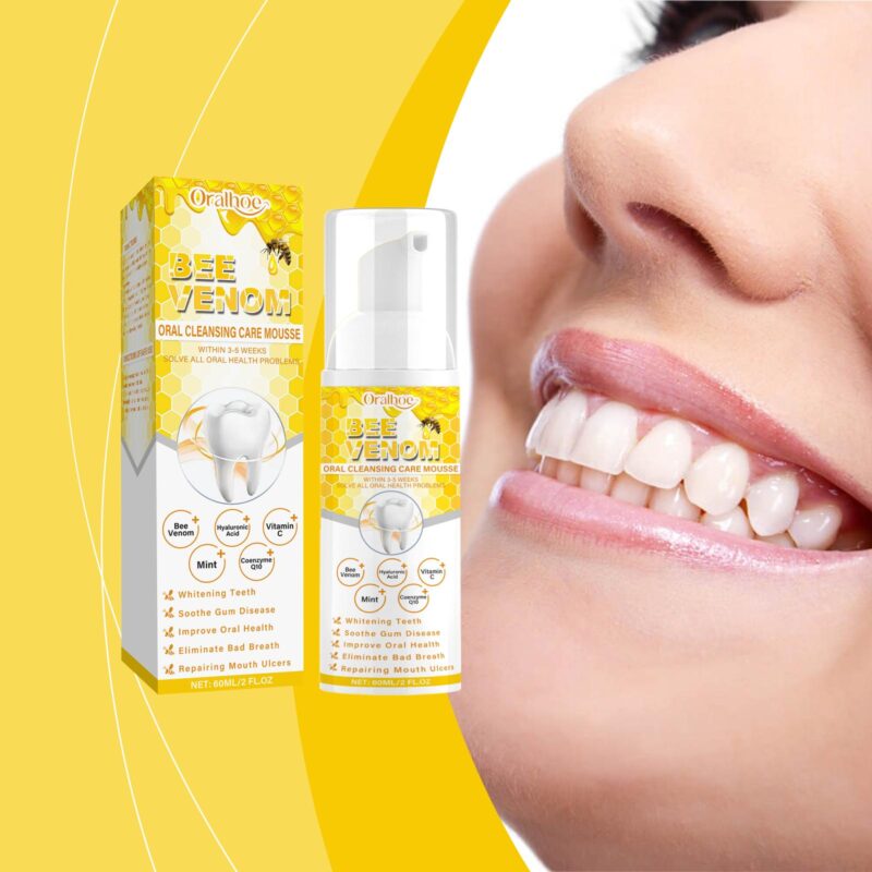 Dental Cleaning Mousse - Stain Removal, Dental Hygiene & Oral Care, Foaming Toothpaste Alternative - Image 2