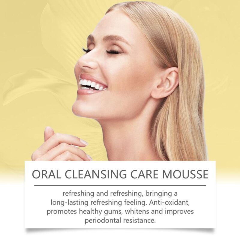 Dental Cleaning Mousse - Stain Removal, Dental Hygiene & Oral Care, Foaming Toothpaste Alternative - Image 3