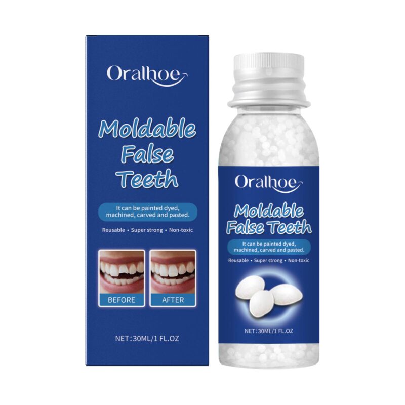 Solid Dental Glue - Temporary Dental Fillings, Modified Teeth/Dentures & Denture Fixation, Glue