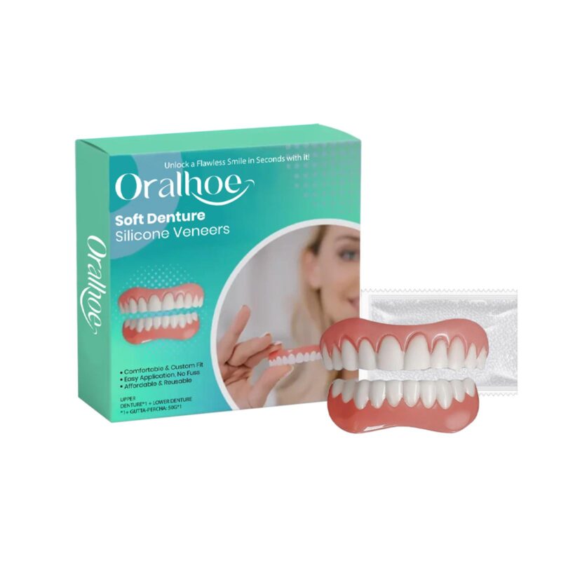 Dental Cosmetic Set - Smile Enhancement, Comfort Material & Orthodontic Modification, Dentures