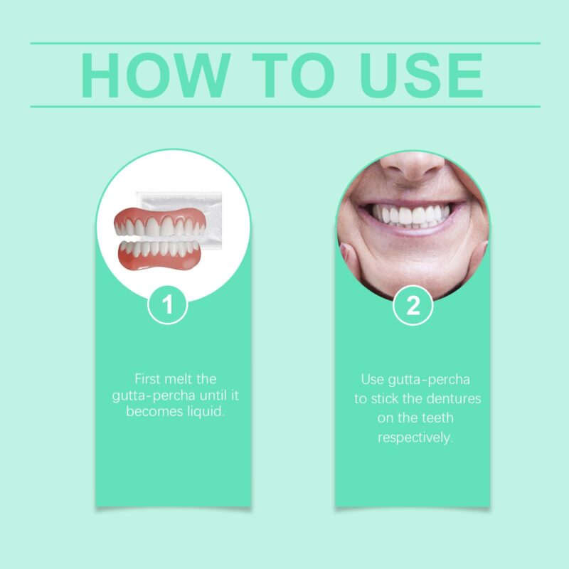 Dental Cosmetic Set - Smile Enhancement, Comfort Material & Orthodontic Modification, Dentures - Image 5