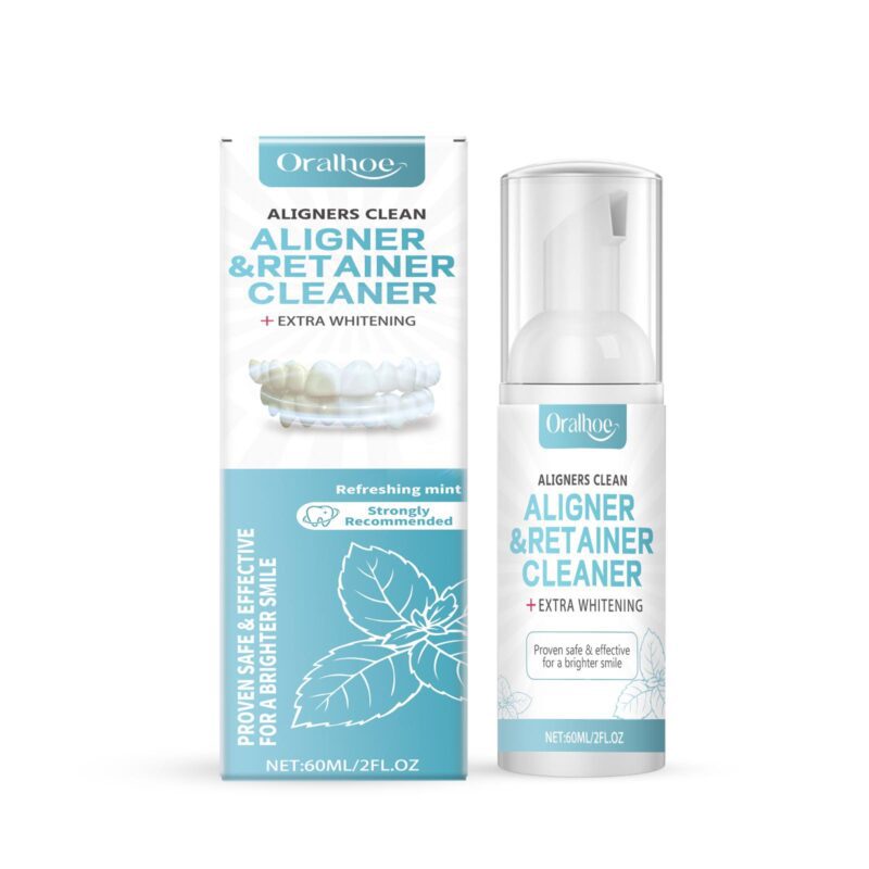 Braces Cleansing Mousse - Gentle Foam Cleaning, Fresher Mouth & Orthodontic Care, Oral Mousse