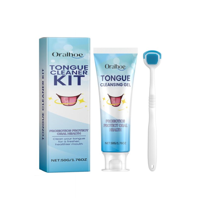 Tongue Care Set - Food Residue Removal, Gentle Cleaning & Oral Hygiene, Daily Use