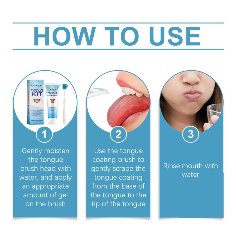 Tongue Care Set - Food Residue Removal, Gentle Cleaning & Oral Hygiene, Daily Use - Image 6
