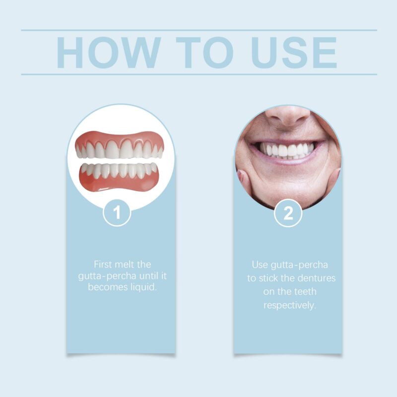Denture Retouching Kit - Comfort Improvement, Crevice Care & Beauty Enhancement, Denture Kit - Image 5