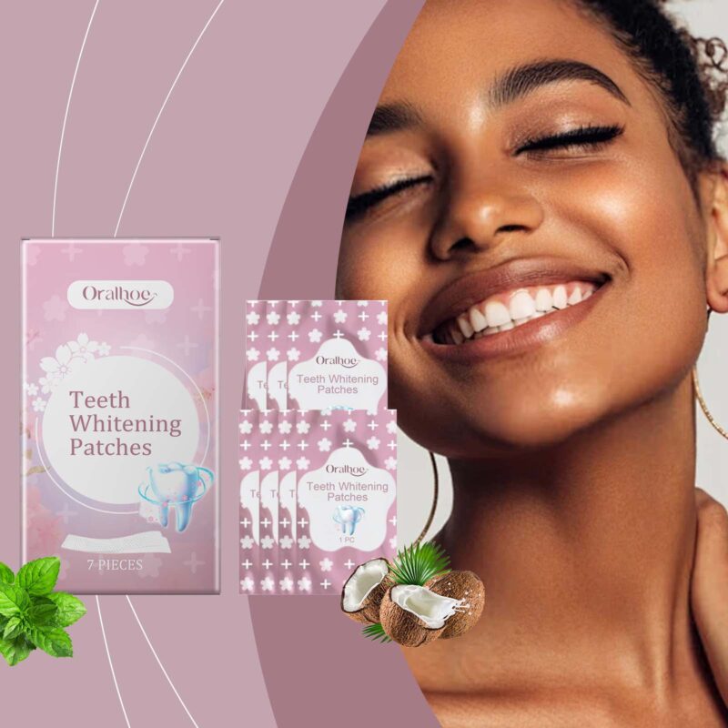 Tooth Brightening Patch - Stain Removal, Teeth Whitening & Fresh Breath, Oral Care Patch - Image 2