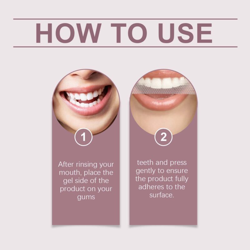 Tooth Brightening Patch - Stain Removal, Teeth Whitening & Fresh Breath, Oral Care Patch - Image 6