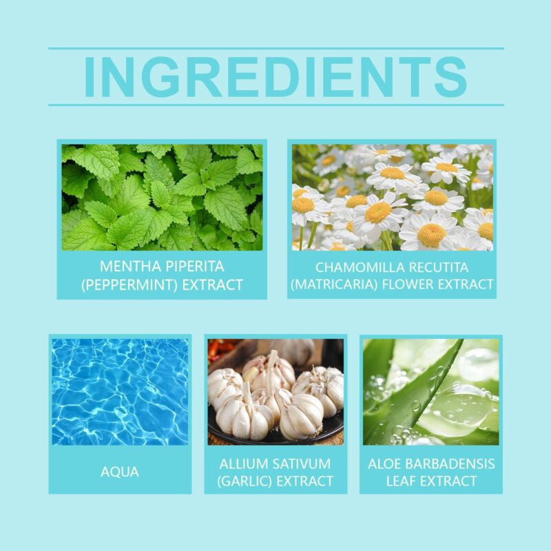 Daily Mouthwash - Teeth Cleaning, Odor Removal & Fresh Breath, Mint Flavor Oral Care - Image 5
