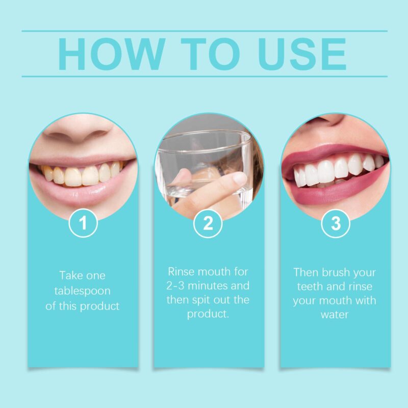 Daily Mouthwash - Teeth Cleaning, Odor Removal & Fresh Breath, Mint Flavor Oral Care - Image 6