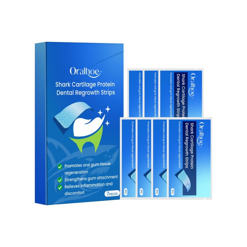 Dental Whitening Strips - Stained Teeth Treatment, Deep Stain Removal & Shine, Oral Care Essential