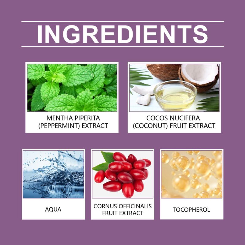 Mint Mouthwash - Stain/Gum Care, Fresh Breath & Beautiful Teeth, Daily Oral Rinse - Image 5